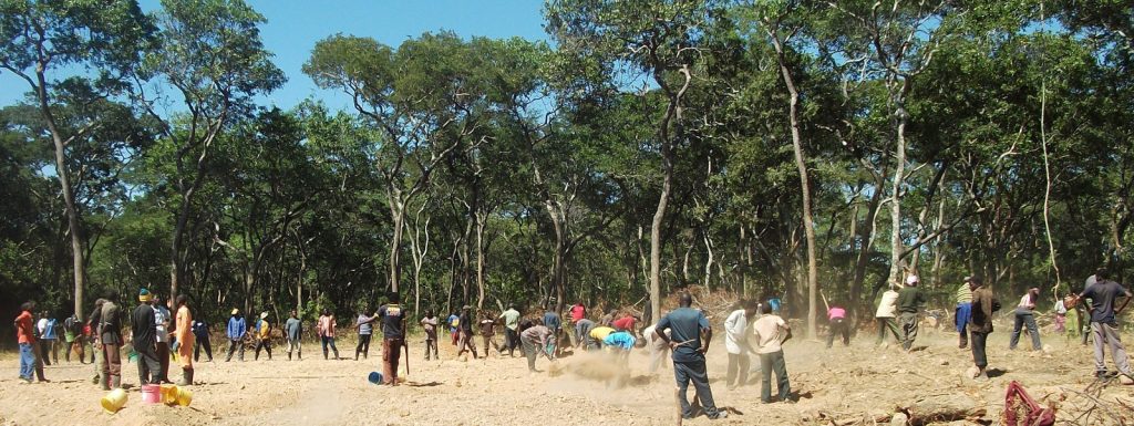 Kabaka community clear the way for new school