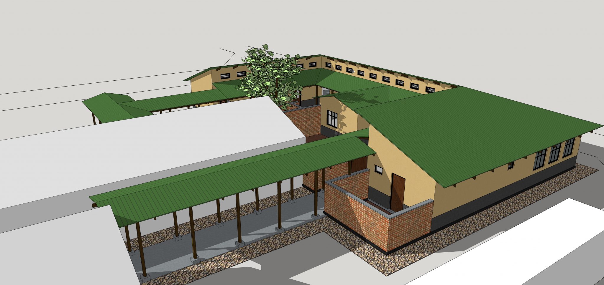 Proposed new maternity ward at Libuyu Health Centre