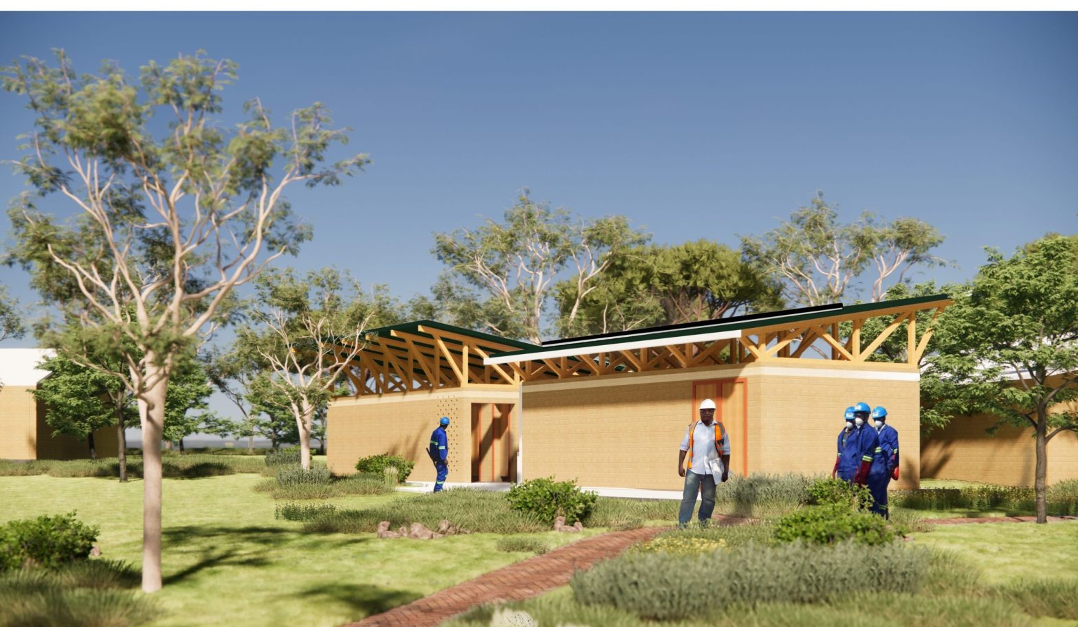 Image of the Student Toilet Block at the Centre for Excellence