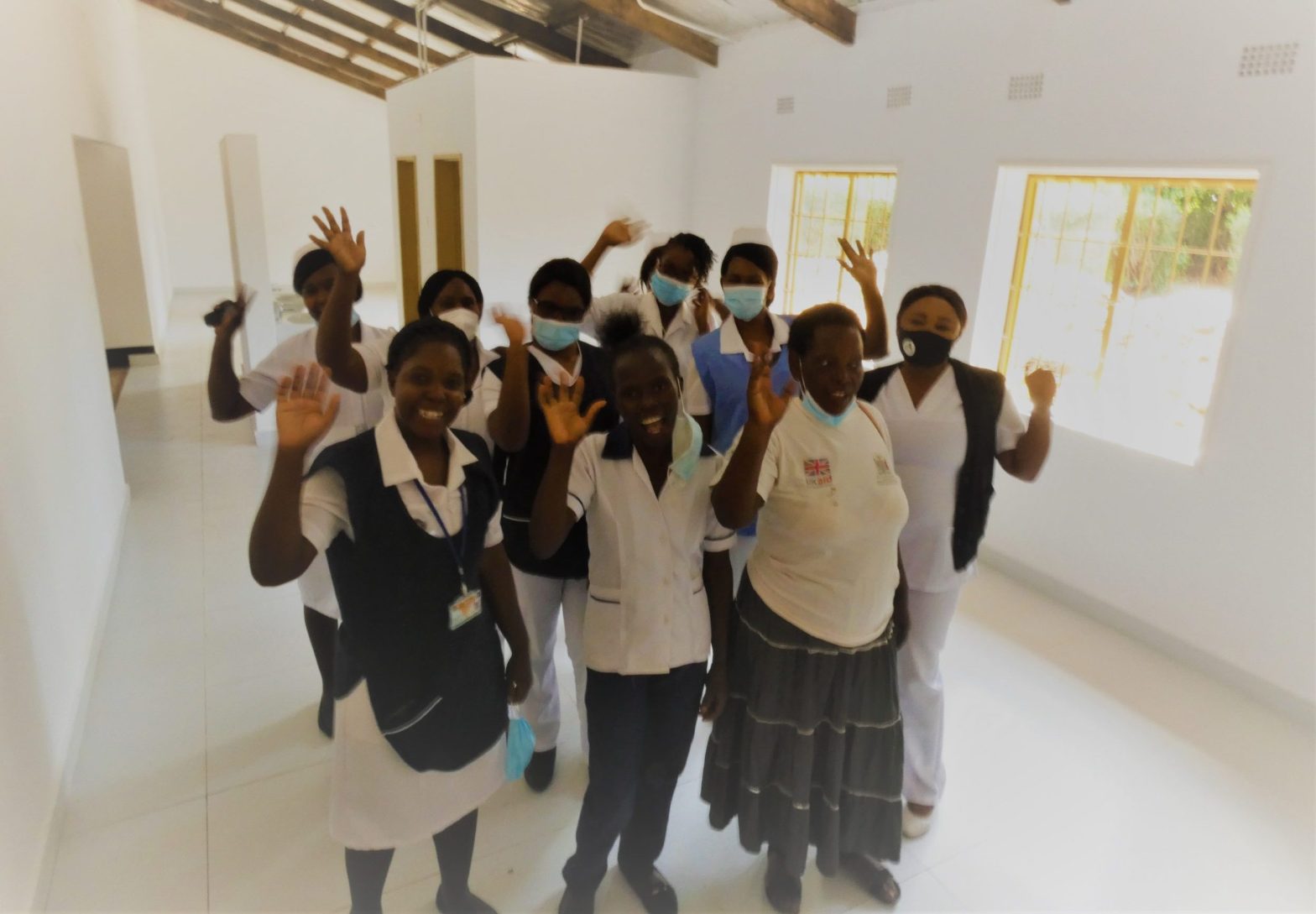 Health staff at Libuyu Health Centre