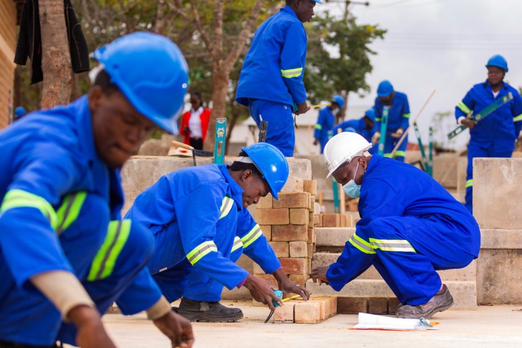 Trainees learning at the Centre for Excellence
