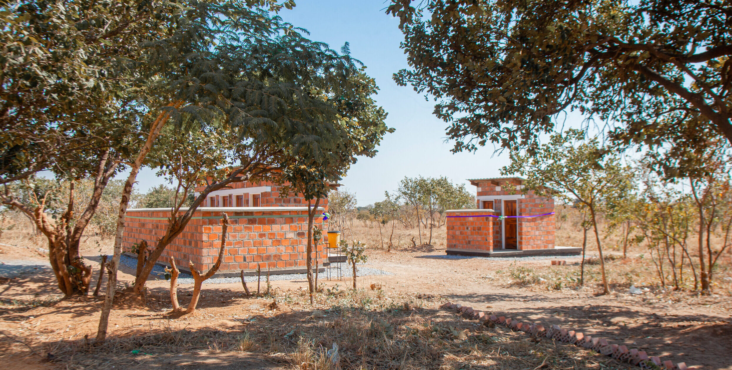 Latrines at Mwachisompola Primary School