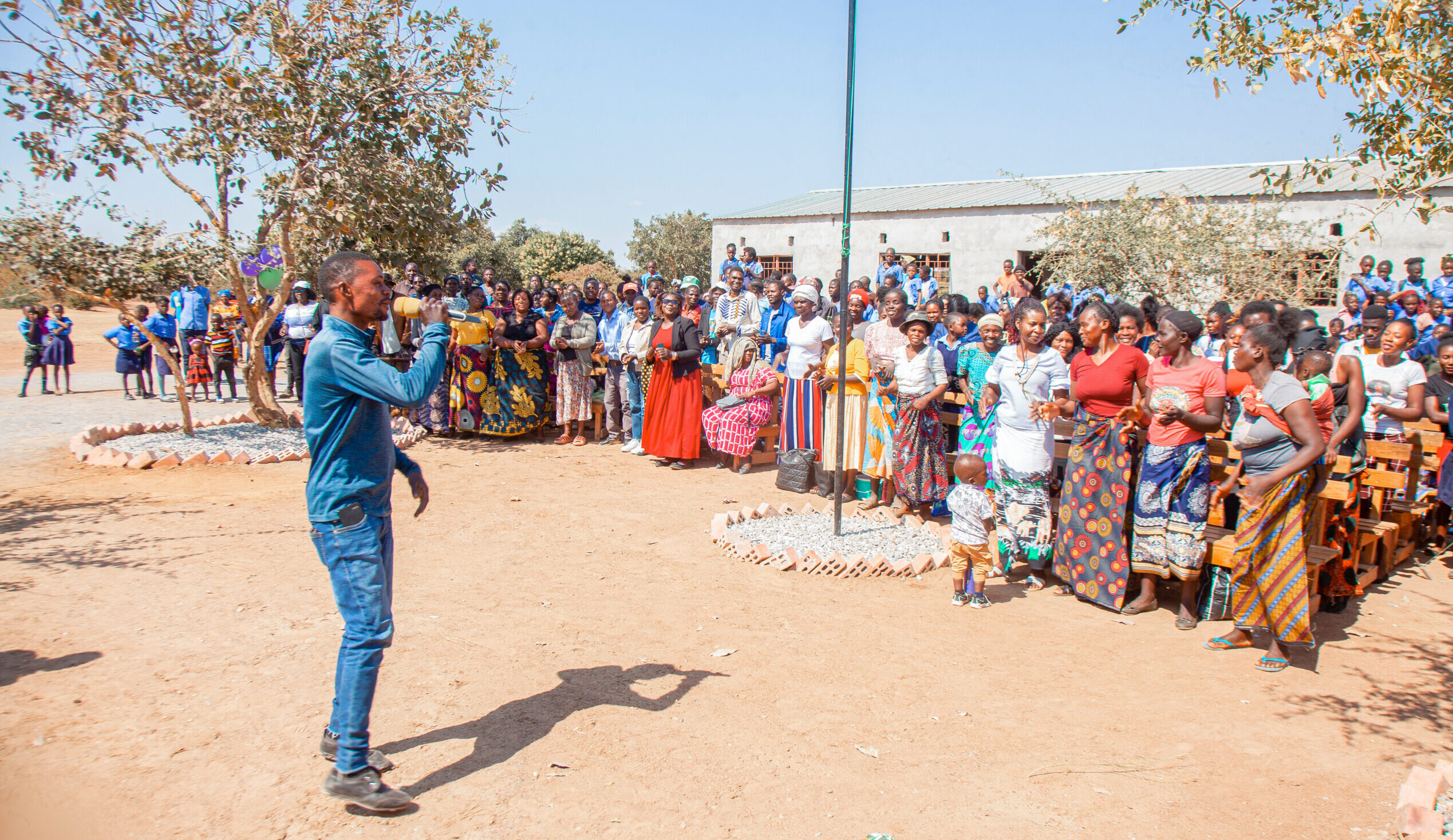 Celebrations at Mwachisompola Primary School