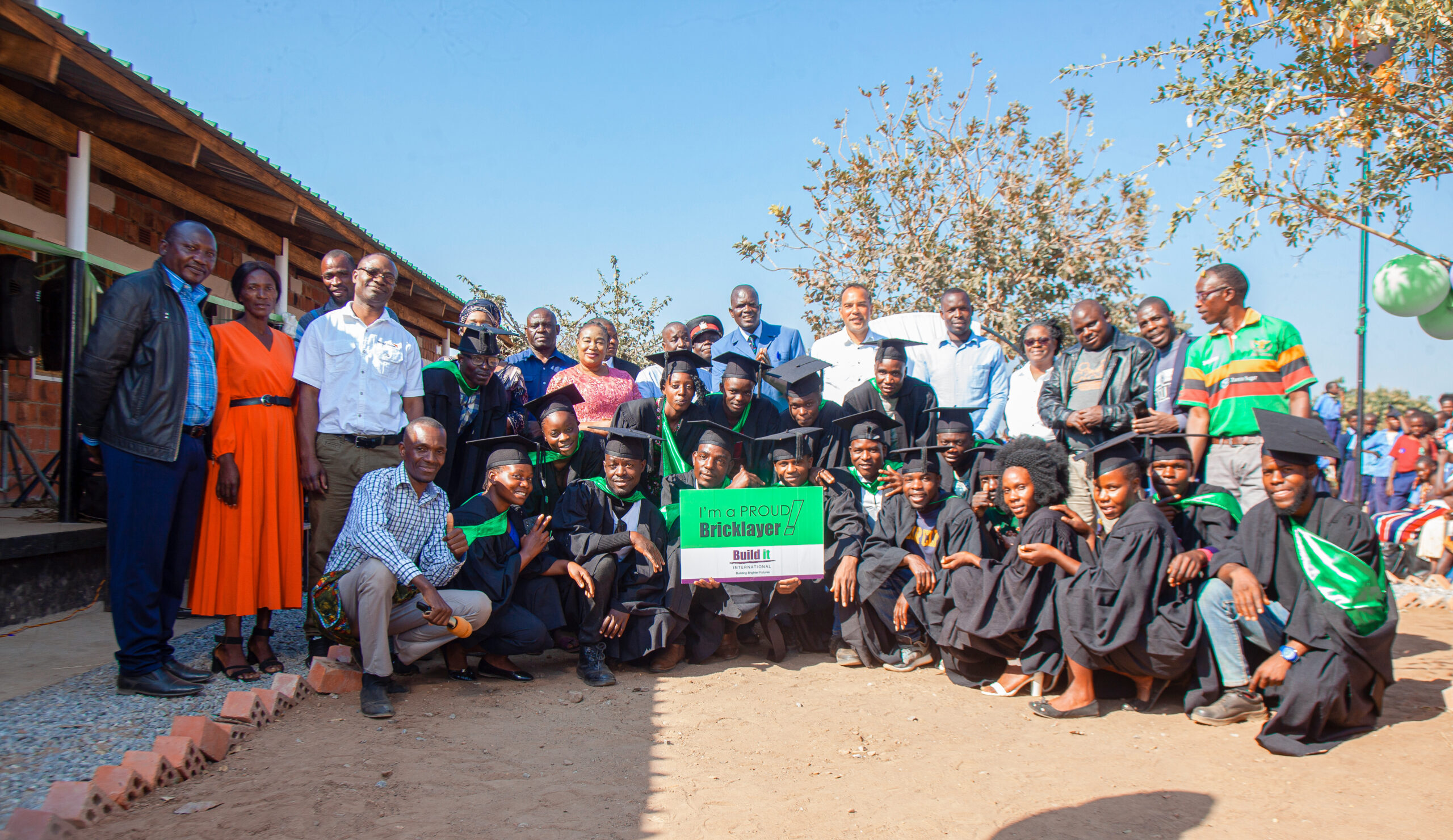 Build It graduates at Mwachisompola Primary School
