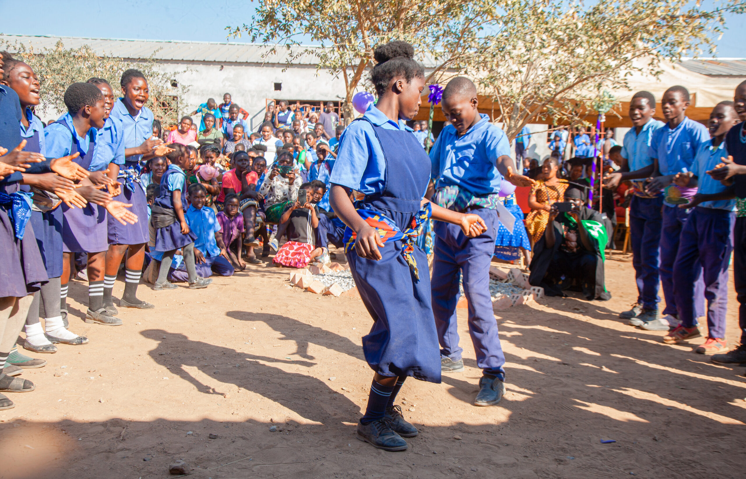 Celebrations at Mwachisompola Primary School