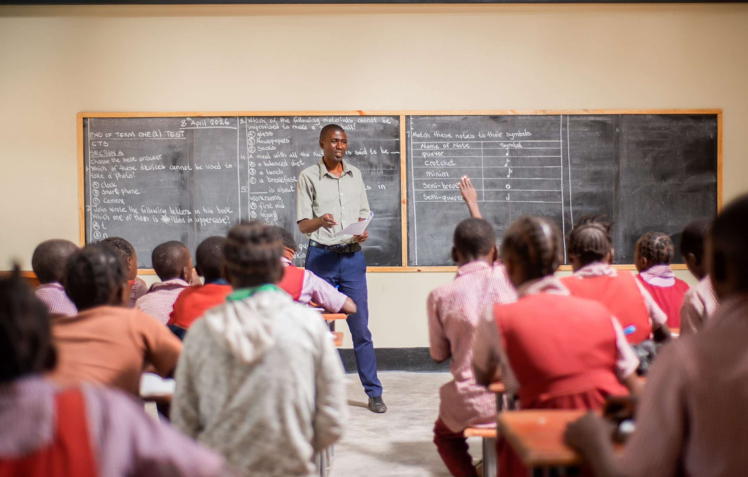 Pupils at Malundu School