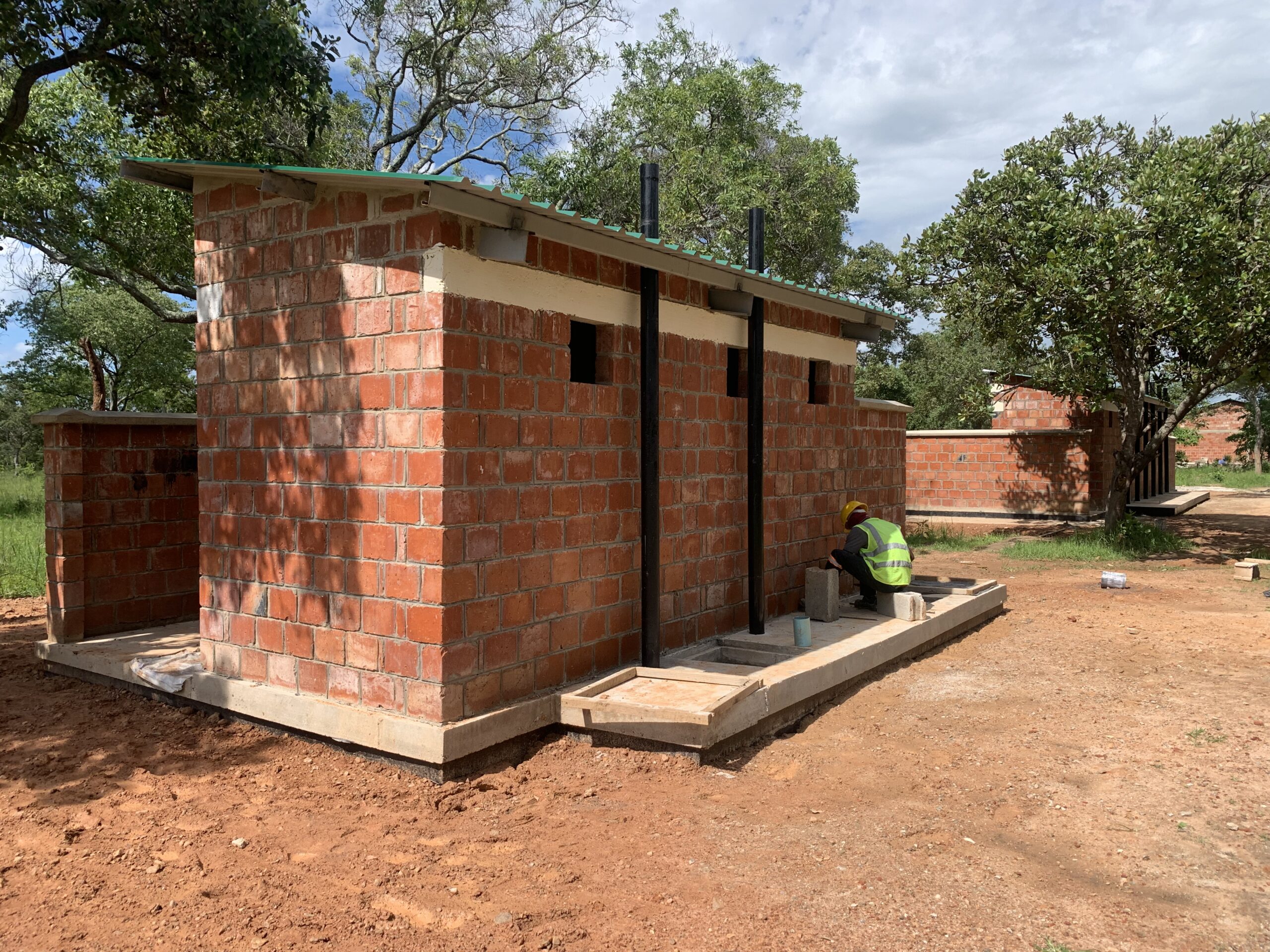 Teacher's latrine block at Miswa School