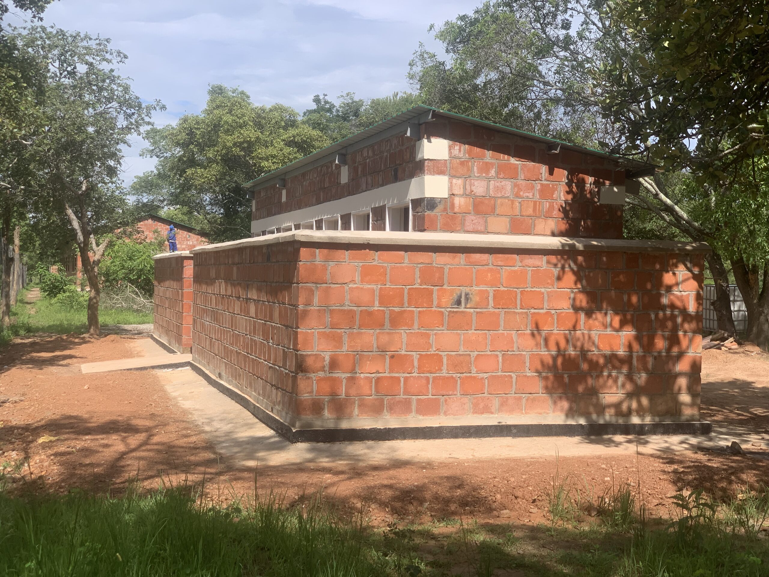 Pupil latrine block at Miswa School